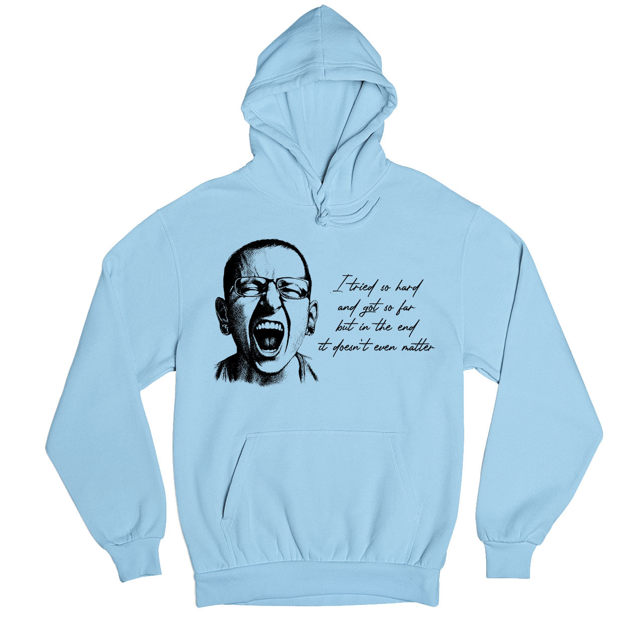 linkin park in the end hoodie hooded sweatshirt winterwear music band buy online india the banyan tee tbt men women girls boys unisex baby blue