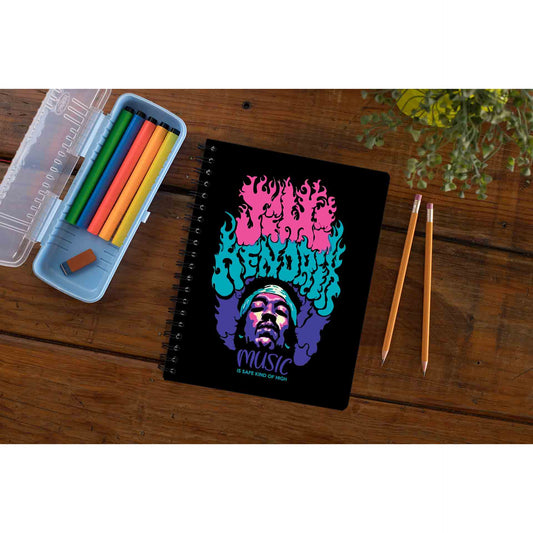 jimi hendrix safe kind of high notebook notepad diary buy online india the banyan tee tbt unruled