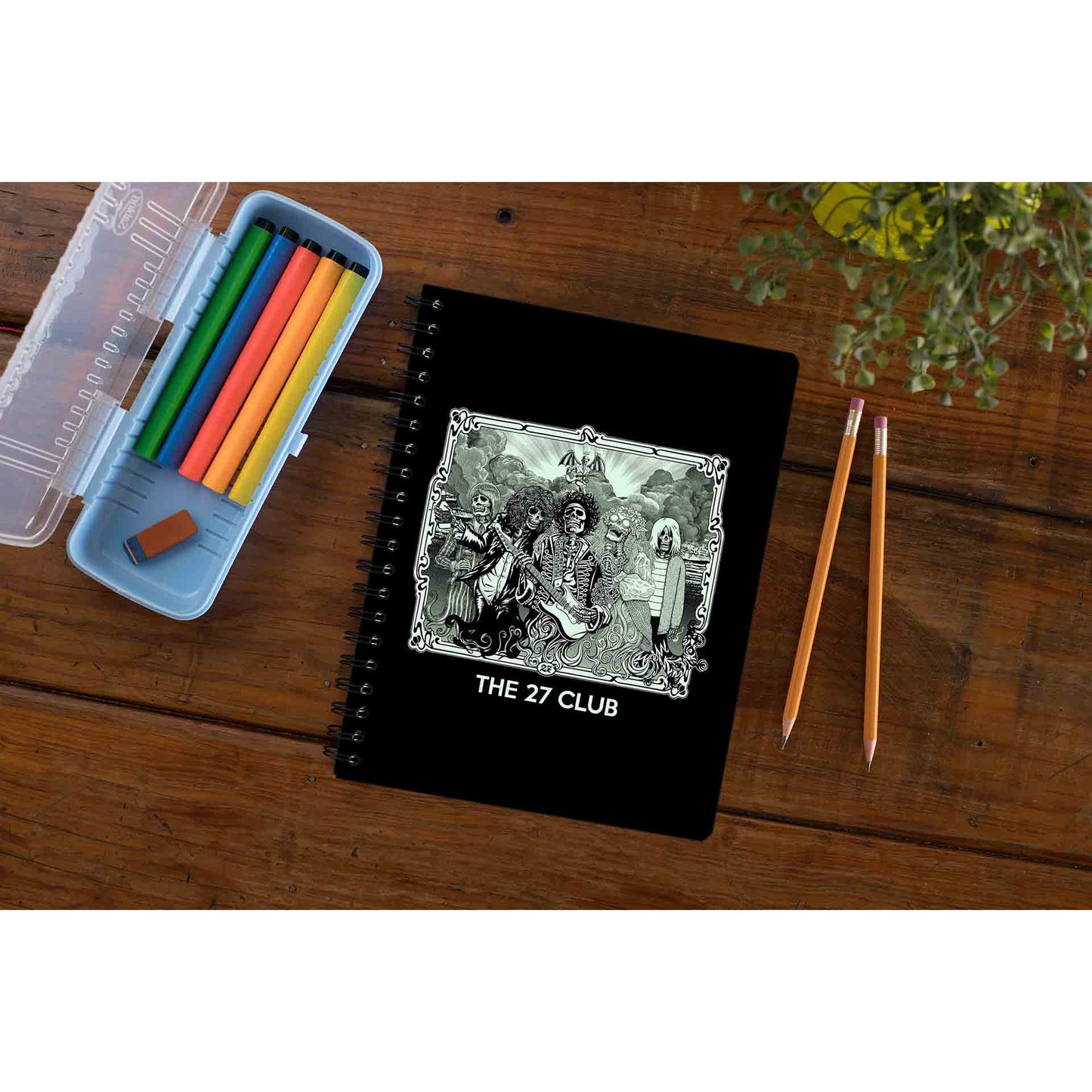 jimi hendrix the 27 club notebook notepad diary buy online india the banyan tee tbt unruled