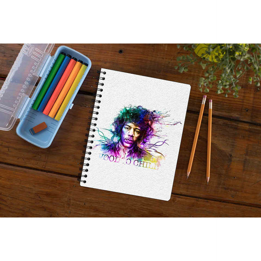 jimi hendrix voodoo child notebook notepad diary buy online india the banyan tee tbt unruled