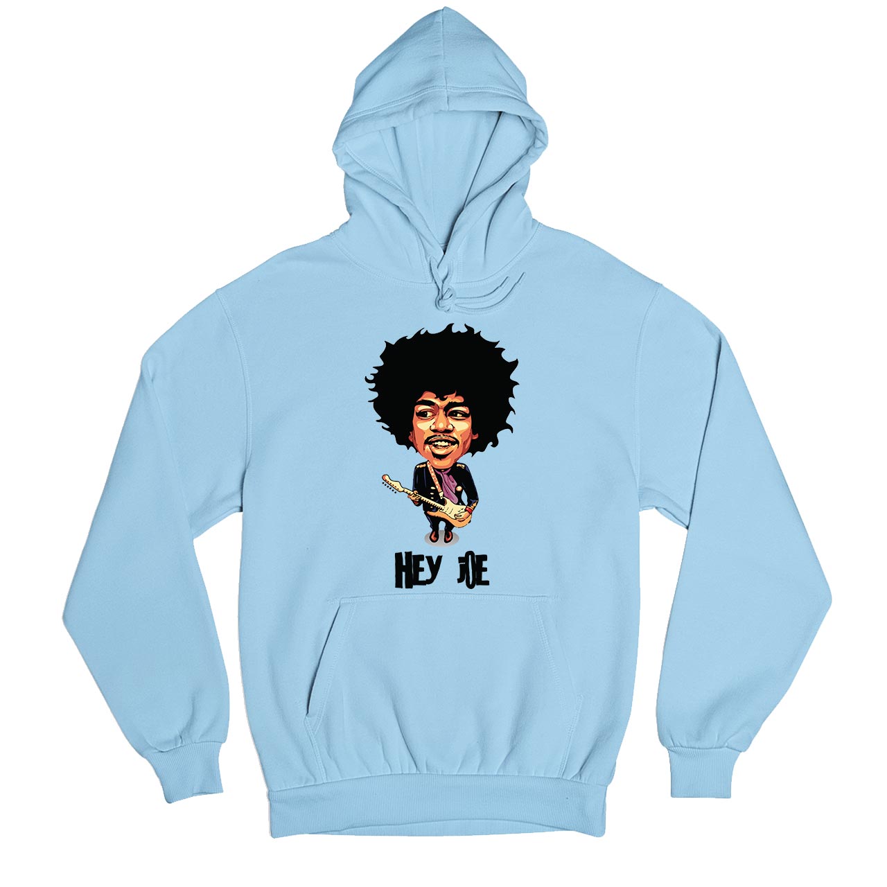 jimi hendrix hey joe hoodie hooded sweatshirt winterwear music band buy online india the banyan tee tbt men women girls boys unisex baby blue