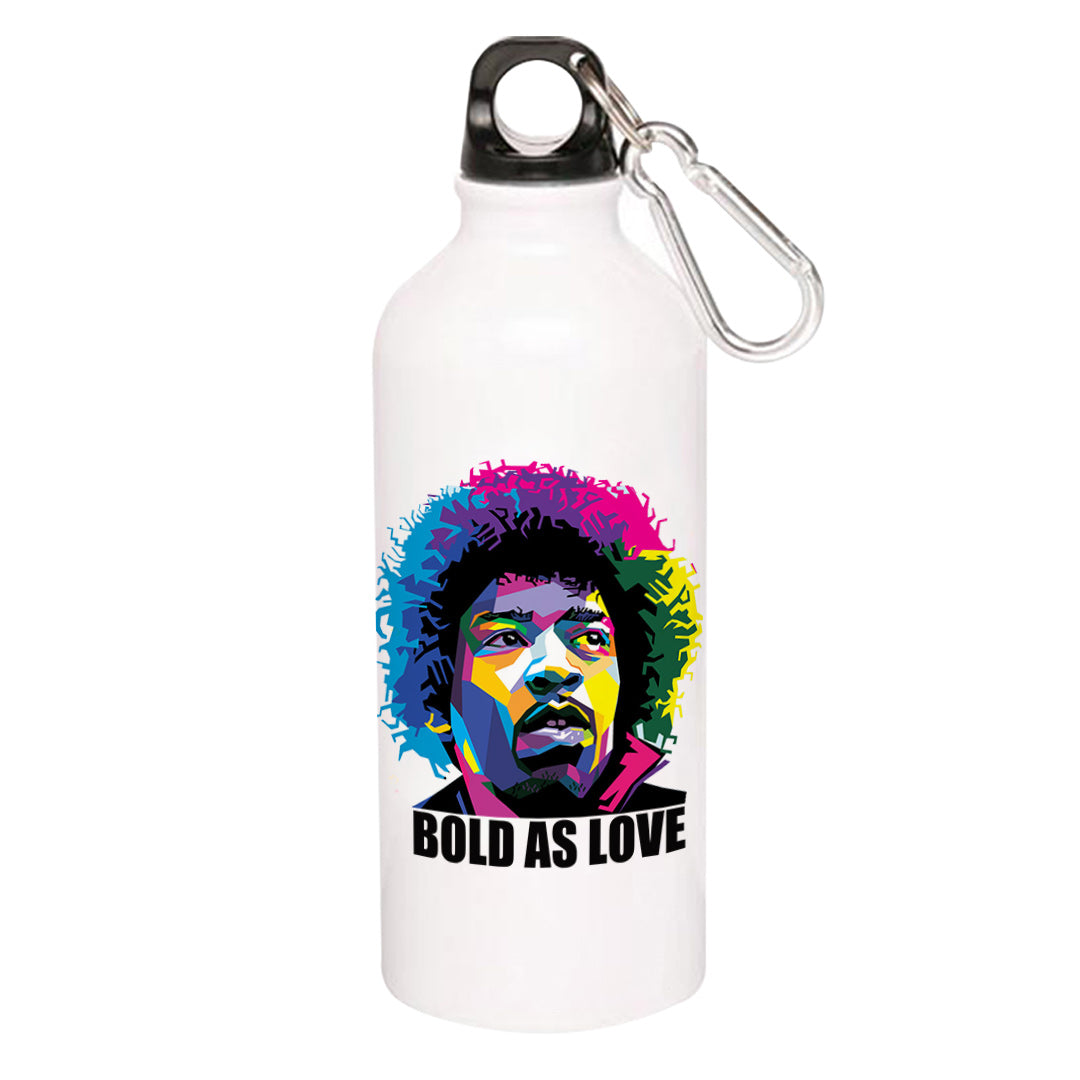 jimi hendrix bold as love sipper steel water bottle flask gym shaker music band buy online india the banyan tee tbt men women girls boys unisex