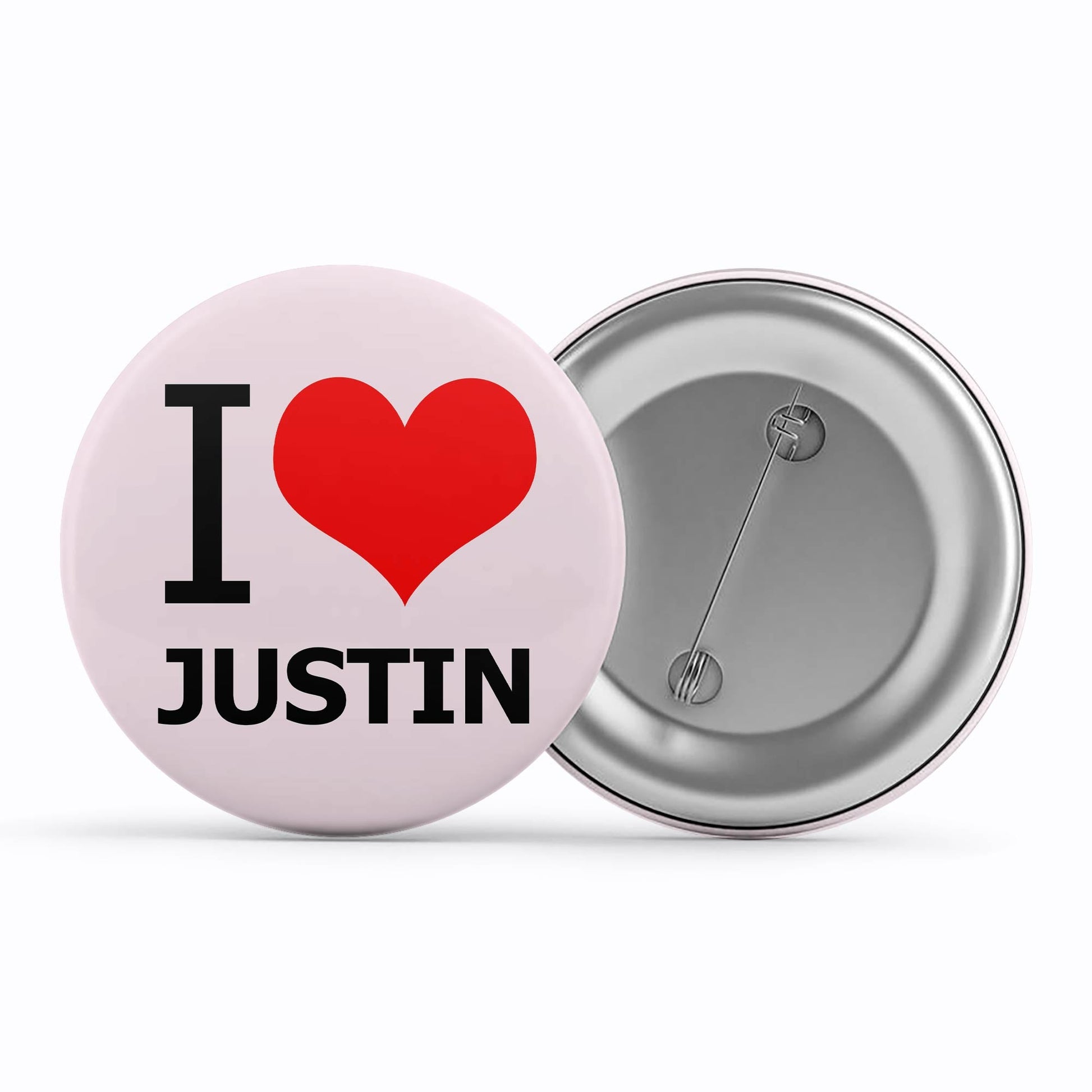 justin bieber i love justin badge pin button music band buy online india the banyan tee tbt men women girls boys unisex