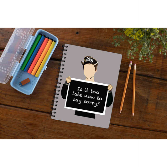 justin bieber sorry notebook notepad diary buy online india the banyan tee tbt unruled