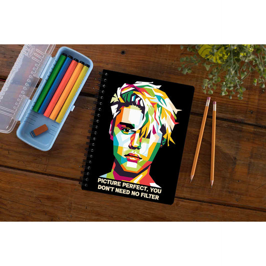 justin bieber intentions notebook notepad diary buy online india the banyan tee tbt unruled