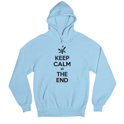 linkin park keep calm hoodie hooded sweatshirt winterwear music band buy online india the banyan tee tbt men women girls boys unisex baby blue