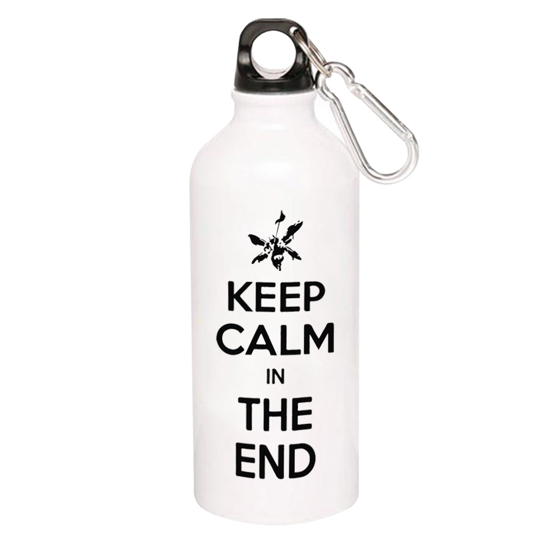 linkin park keep calm sipper steel water bottle flask gym shaker music band buy online india the banyan tee tbt men women girls boys unisex