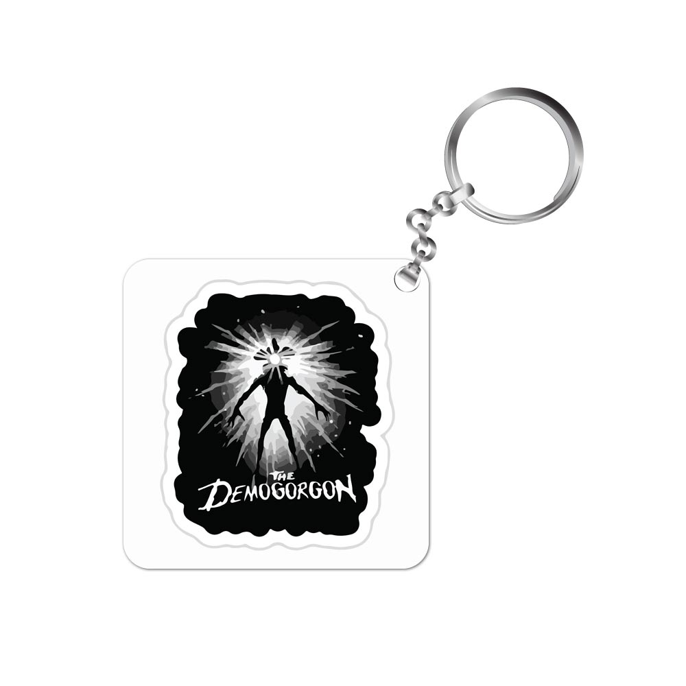 stranger things the demogorgon keychain keyring for car bike unique home tv & movies buy online india the banyan tee tbt men women girls boys unisex stranger things eleven demogorgon shadow monster dustin quote vector art clothing accessories merchandise