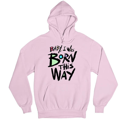 lady gaga born this way hoodie hooded sweatshirt winterwear music band buy online india the banyan tee tbt men women girls boys unisex baby pink