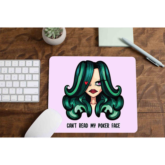 lady gaga poker face mousepad logitech large anime music band buy online india the banyan tee tbt men women girls boys unisex