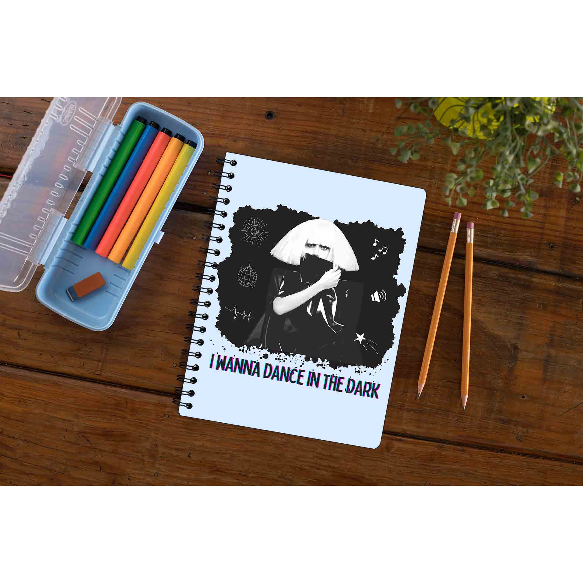 lady gaga dance in the dark notebook notepad diary buy online india the banyan tee tbt unruled