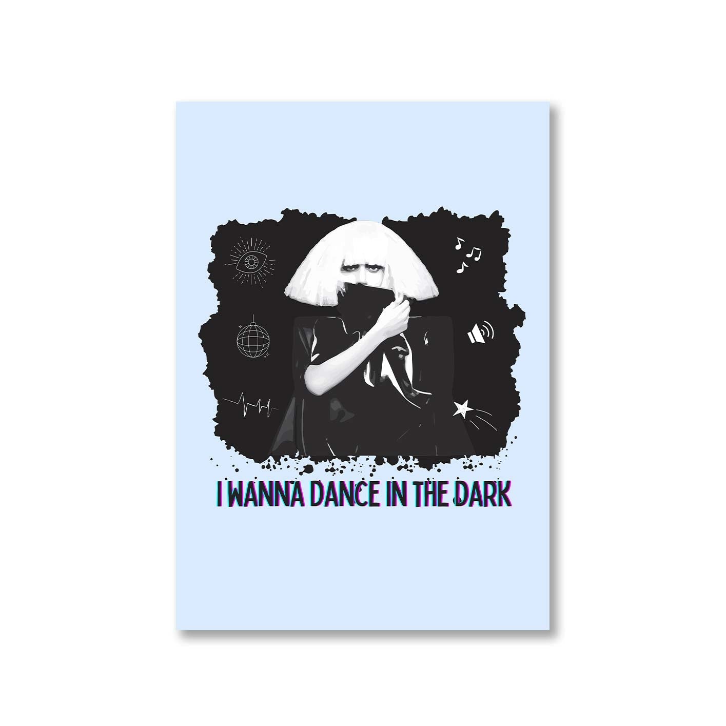 lady gaga dance in the dark poster wall art buy online india the banyan tee tbt a4