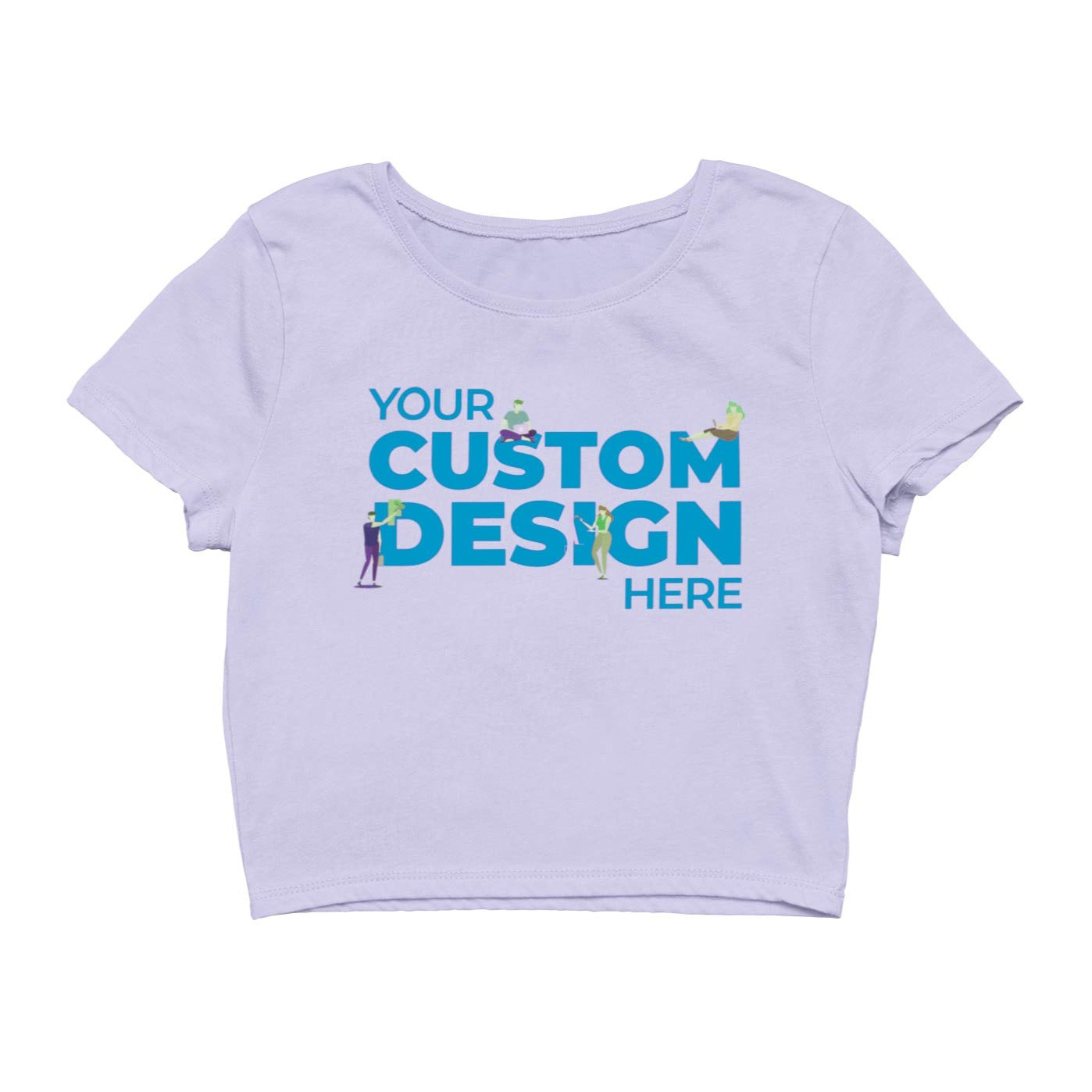 lavender custom customizable personalized your logo image crop tops by the banyan tee plain black crop top crop tops india crop tops for girls