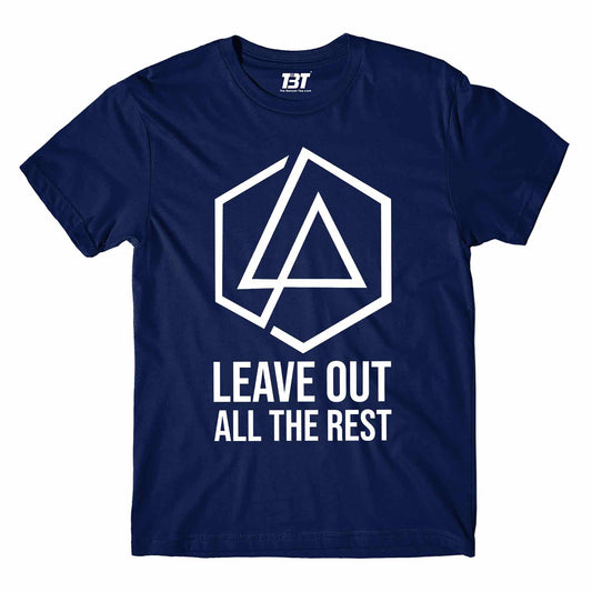linkin park leave out all the rest t-shirt music band buy online india the banyan tee tbt men women girls boys unisex navy