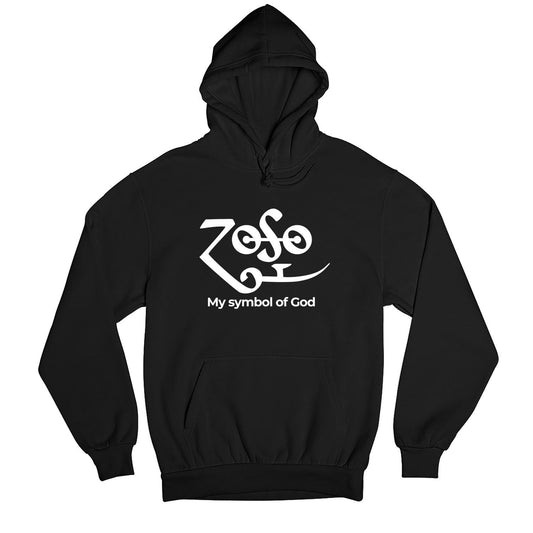 Led Zeppelin Hoodie - My Symbol Of God Hooded Sweatshirt The Banyan Tee TBT
