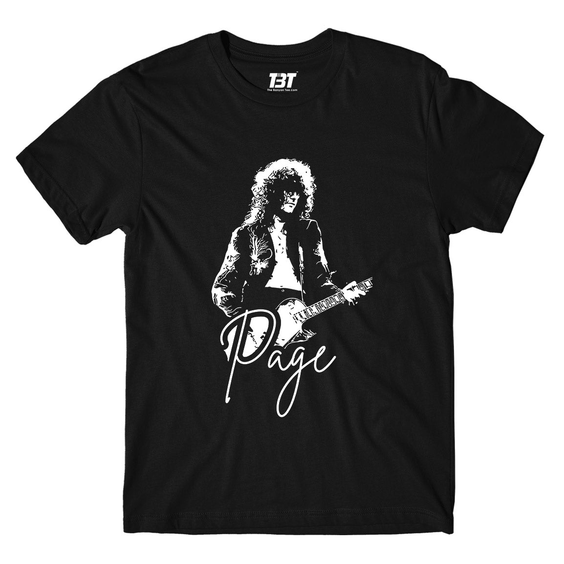 Led Zeppelin T-shirt - Jimmy Page T-shirt The Banyan Tee TBT