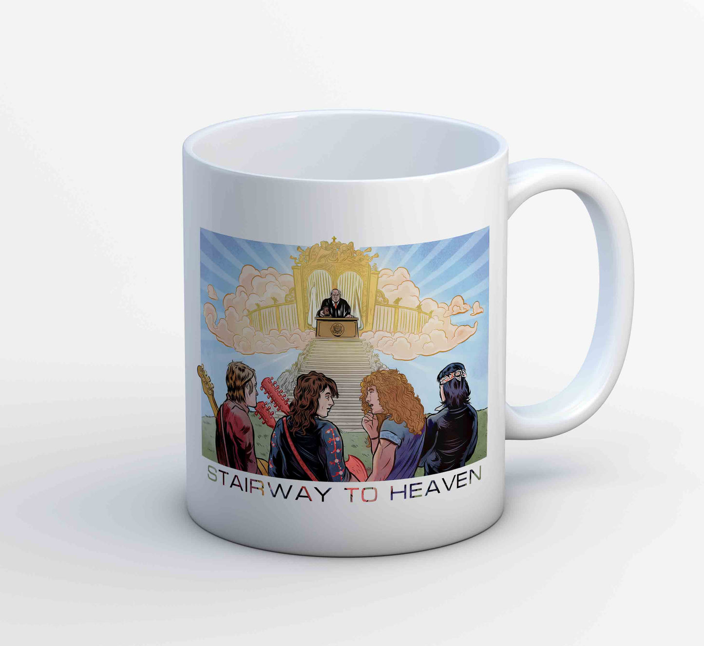 Led Zeppelin Mug - Stairway To Heaven Mugs The Banyan Tee TBT