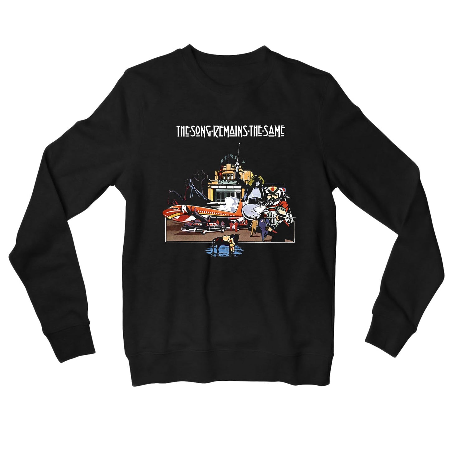 Led Zeppelin Sweatshirt - The Song Remains The Same Sweatshirt The Banyan Tee TBT