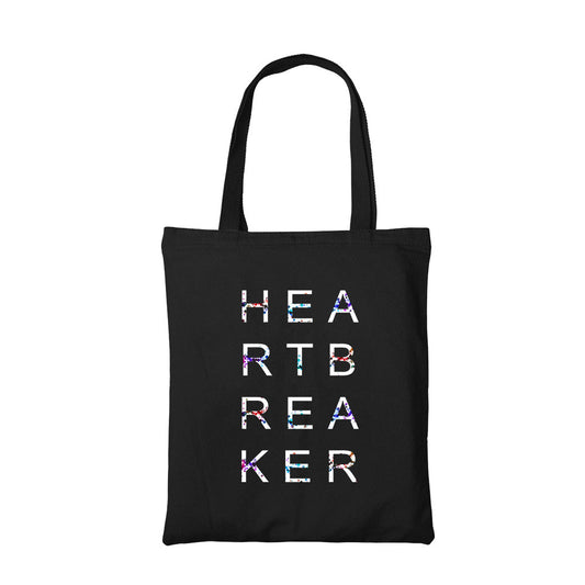 led zeppelin heartbreaker tote bag hand printed cotton women men unisex