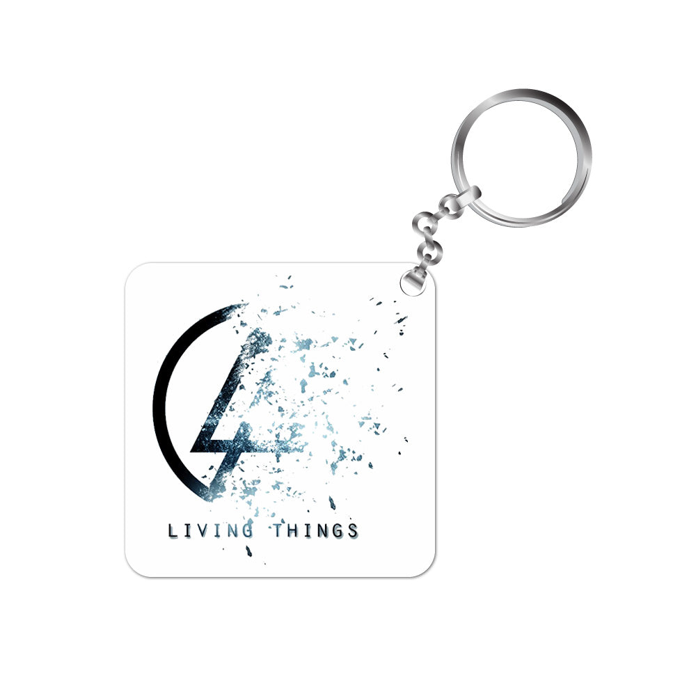 linkin park living things keychain keyring for car bike unique home music band buy online india the banyan tee tbt men women girls boys unisex