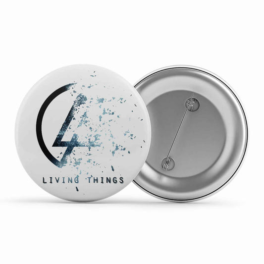 linkin park living things badge pin button music band buy online india the banyan tee tbt men women girls boys unisex