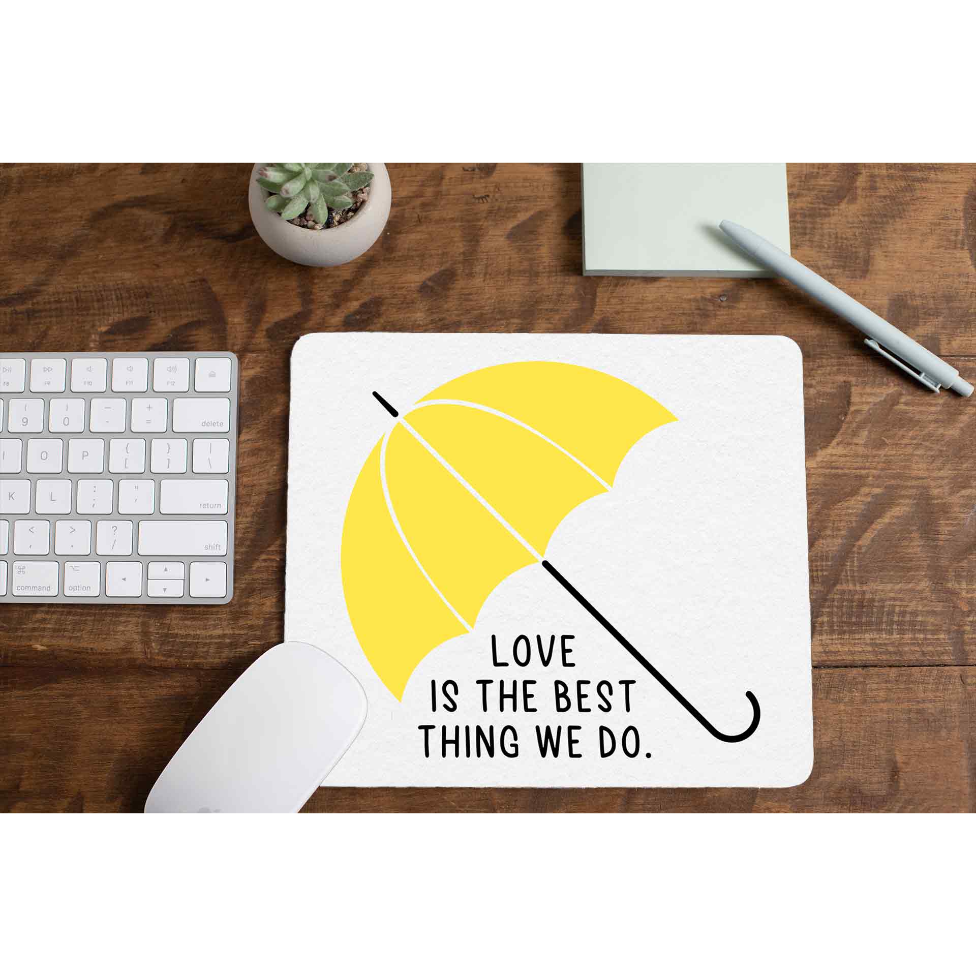 How I Met Your Mother Mousepad - Love Is The Banyan Tee TBT