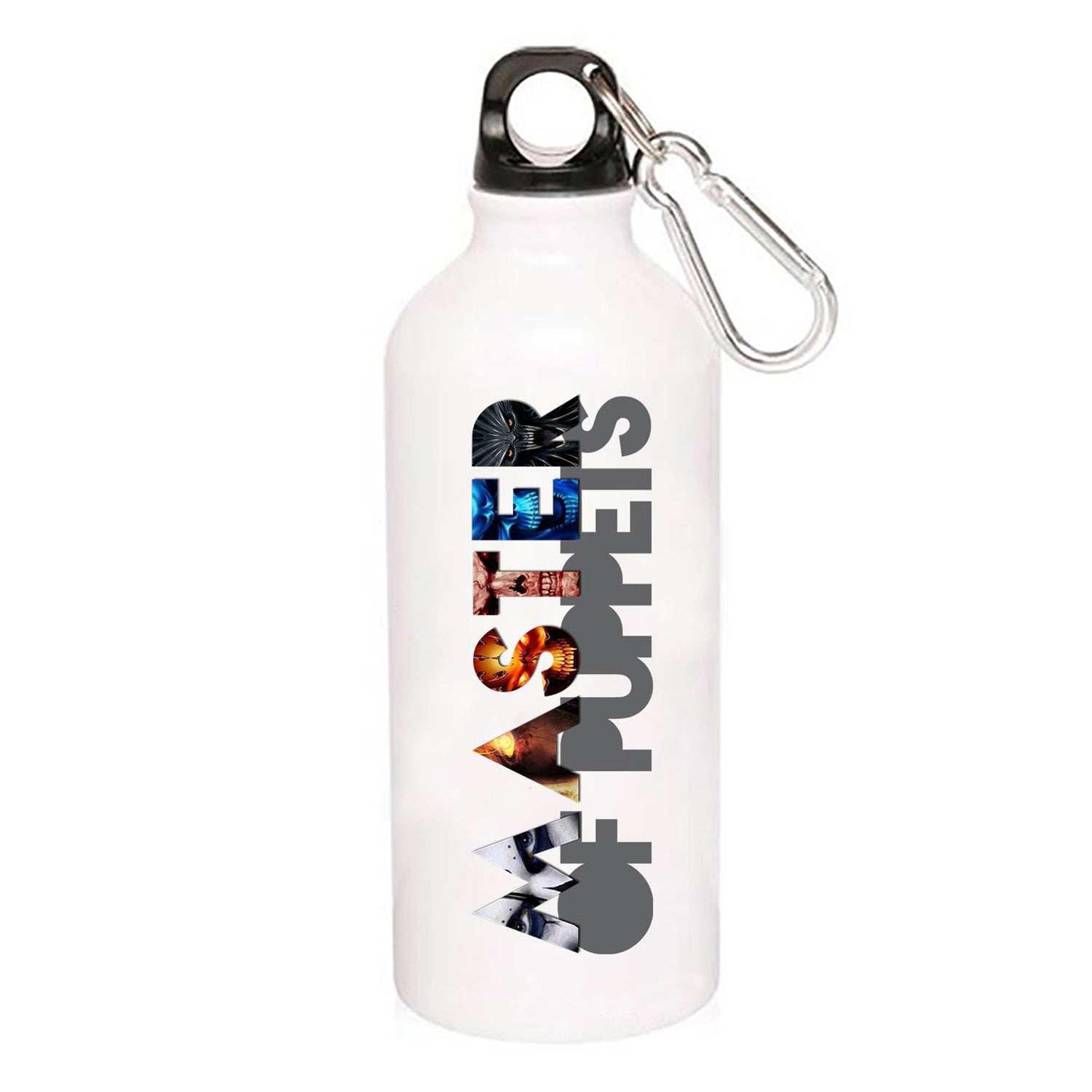 Metallica Sipper - Master Of Puppets Sipper Metal Water Bottle The Banyan Tee TBT