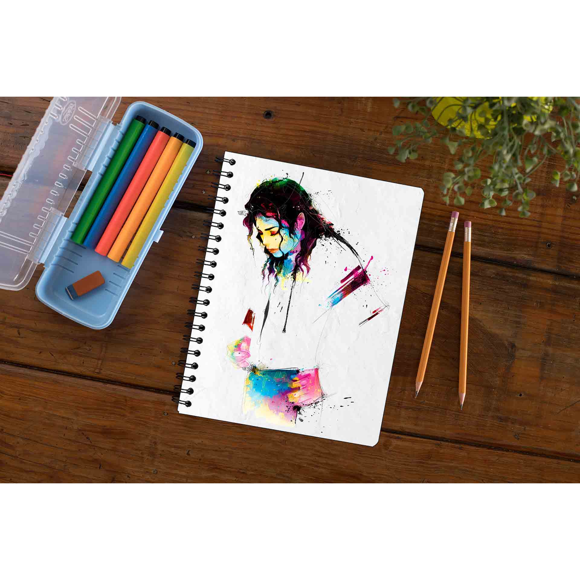 michael jackson fan art notebook notepad diary buy online india the banyan tee tbt unruled