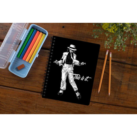 michael jackson this is it notebook notepad diary buy online india the banyan tee tbt unruled