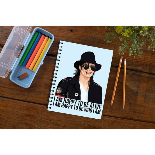 michael jackson happy to be who i am notebook notepad diary buy online india the banyan tee tbt unruled