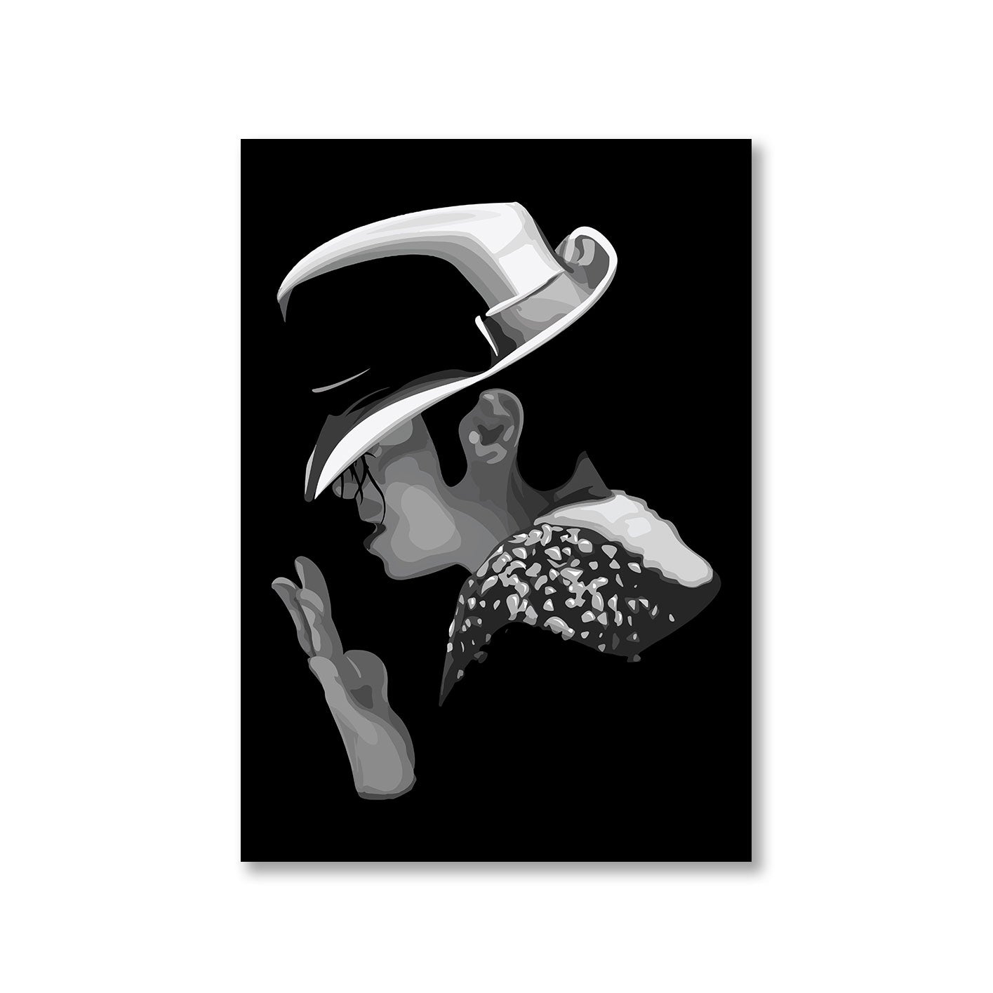 michael jackson artwork poster wall art buy online india the banyan tee tbt a4