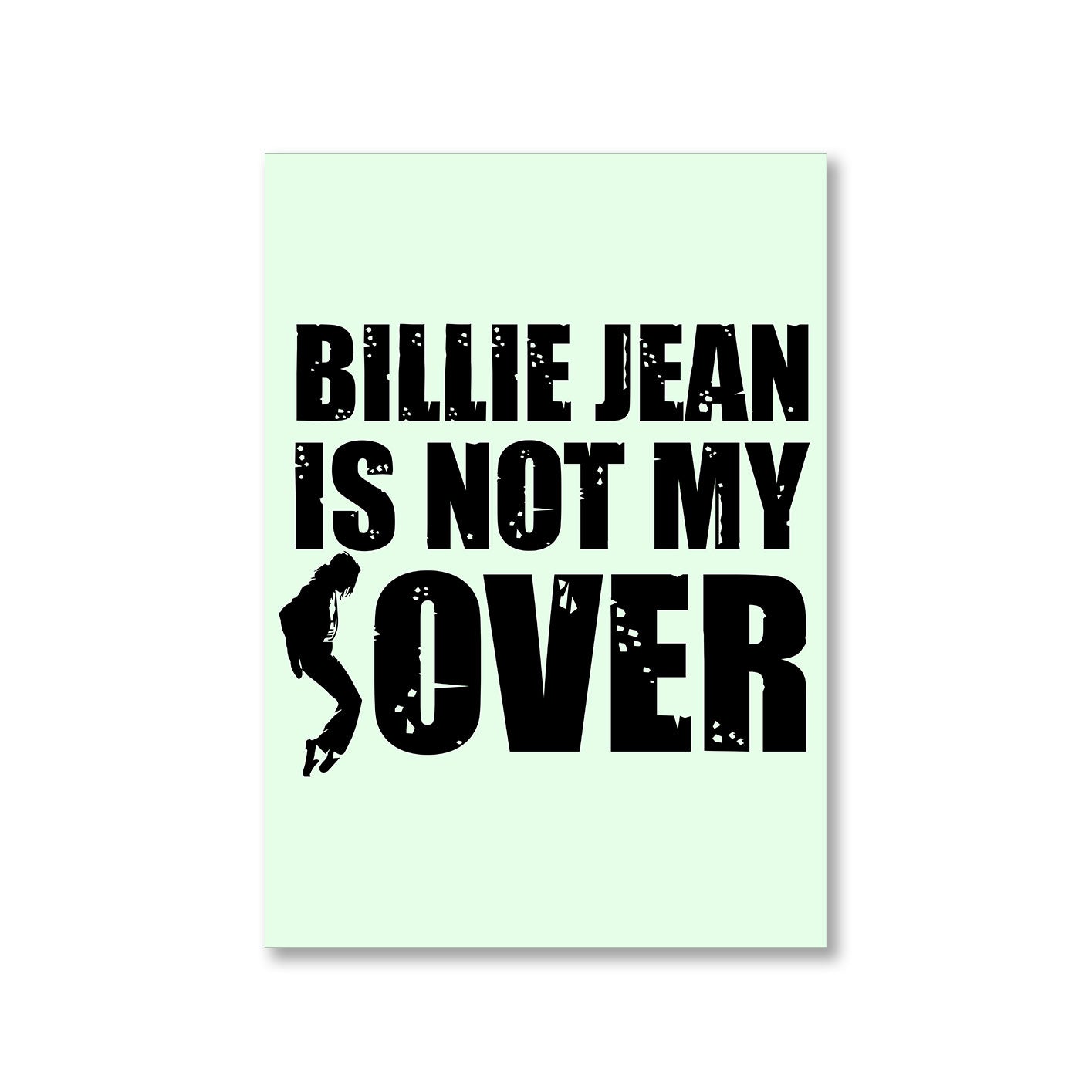 michael jackson billie jean poster wall art buy online india the banyan tee tbt a4