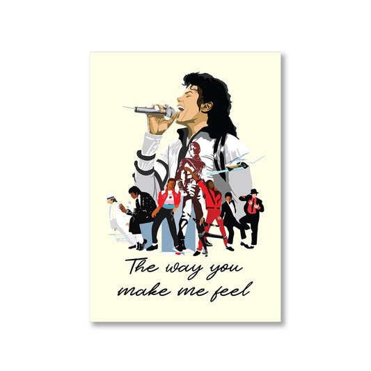 michael jackson the way you make me feel poster wall art buy online india the banyan tee tbt a4