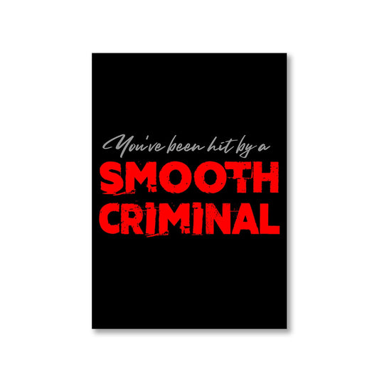 michael jackson smooth criminal poster wall art buy online india the banyan tee tbt a4