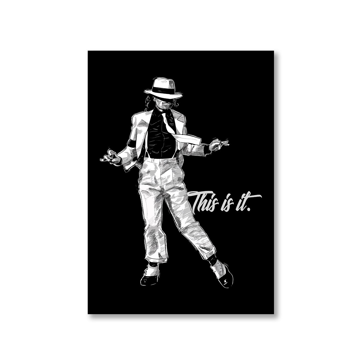 michael jackson this is it poster wall art buy online india the banyan tee tbt a4