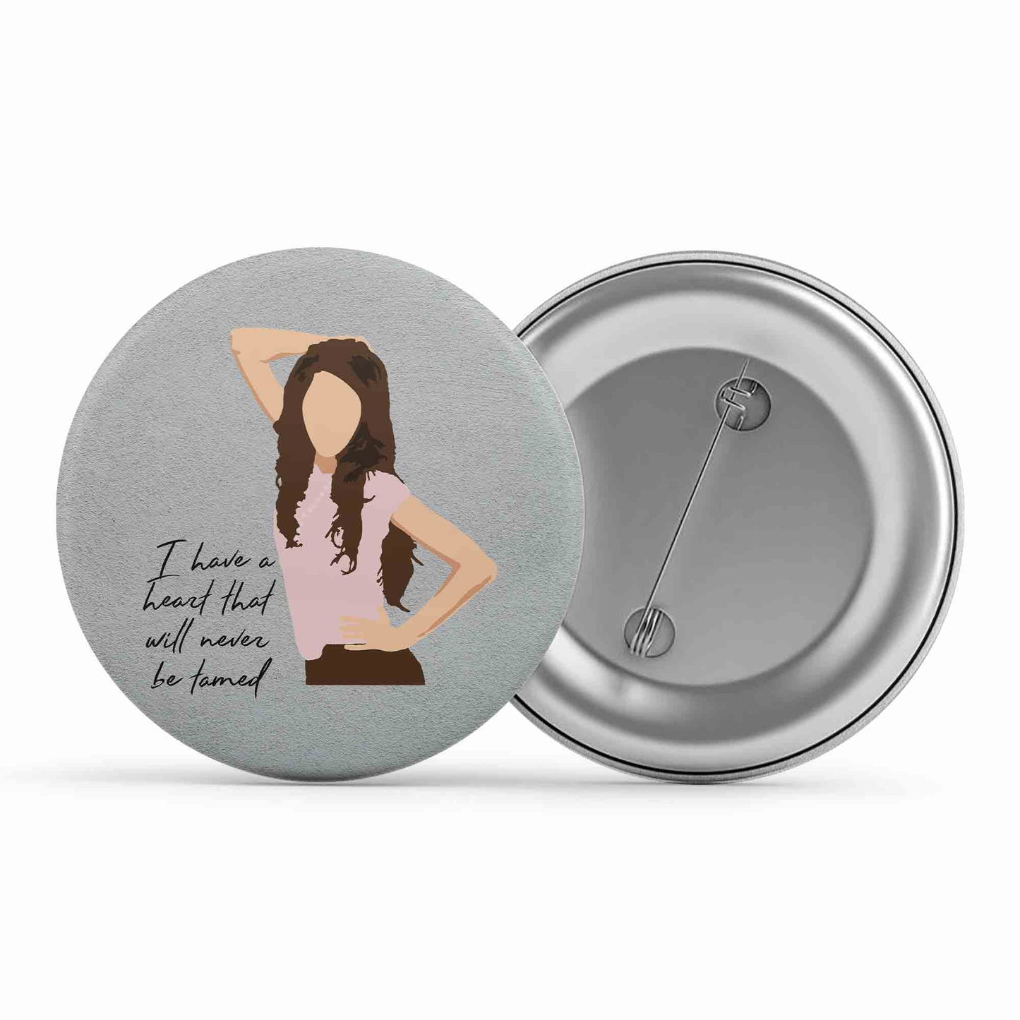 miley cyrus see you again badge pin button music band buy online india the banyan tee tbt men women girls boys unisex  i have a heart that will never be tamed