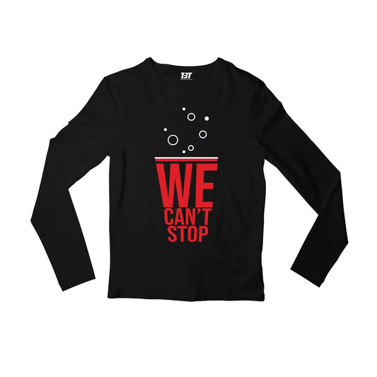 miley cyrus we can't stop full sleeves long sleeves music band buy online india the banyan tee tbt men women girls boys unisex black
