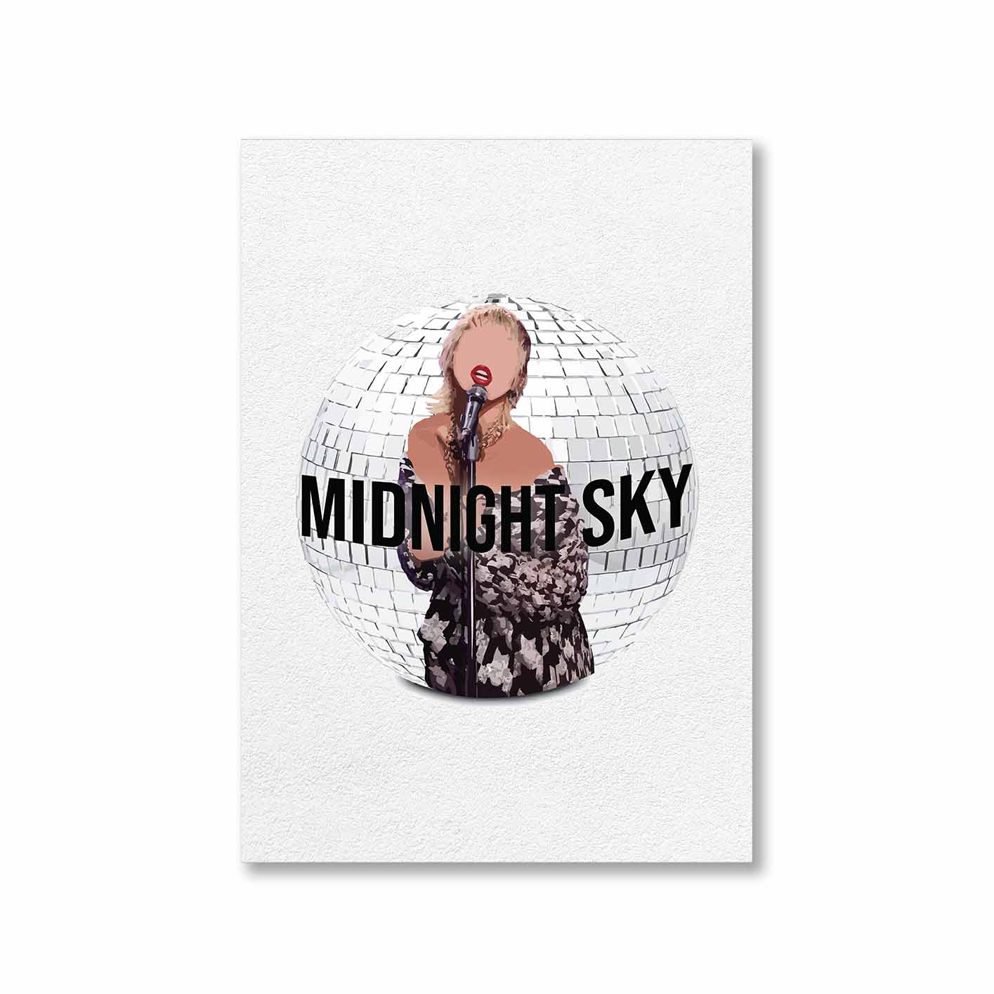 miley cyrus midnight sky poster wall art buy online india the banyan tee tbt a4