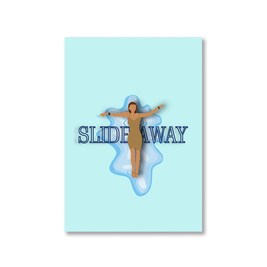 miley cyrus slide away poster wall art buy online india the banyan tee tbt a4