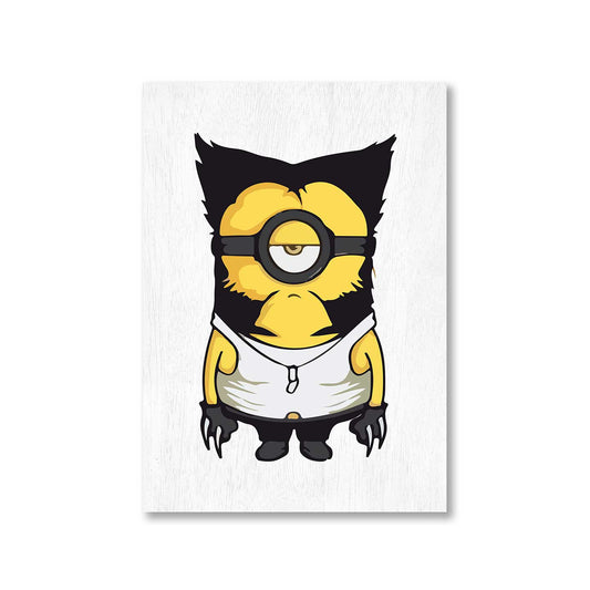 minions poster - wolverine the banyan tee tbt wall design digital canva maker india online buy wall art for bedroom designs home walls décor