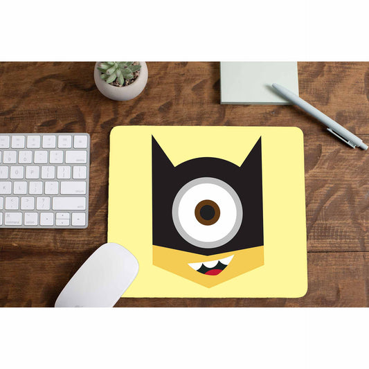 minions mousepad - batmin batman the banyan tee tbt gaming large logitech flipkart online amazon laptop mouse pad