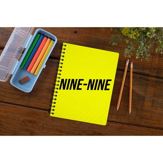 brooklyn nine-nine nine-nine notebook notepad diary buy online india the banyan tee tbt unruled detective jake peralta terry charles boyle gina linetti andy samberg merchandise clothing acceessories