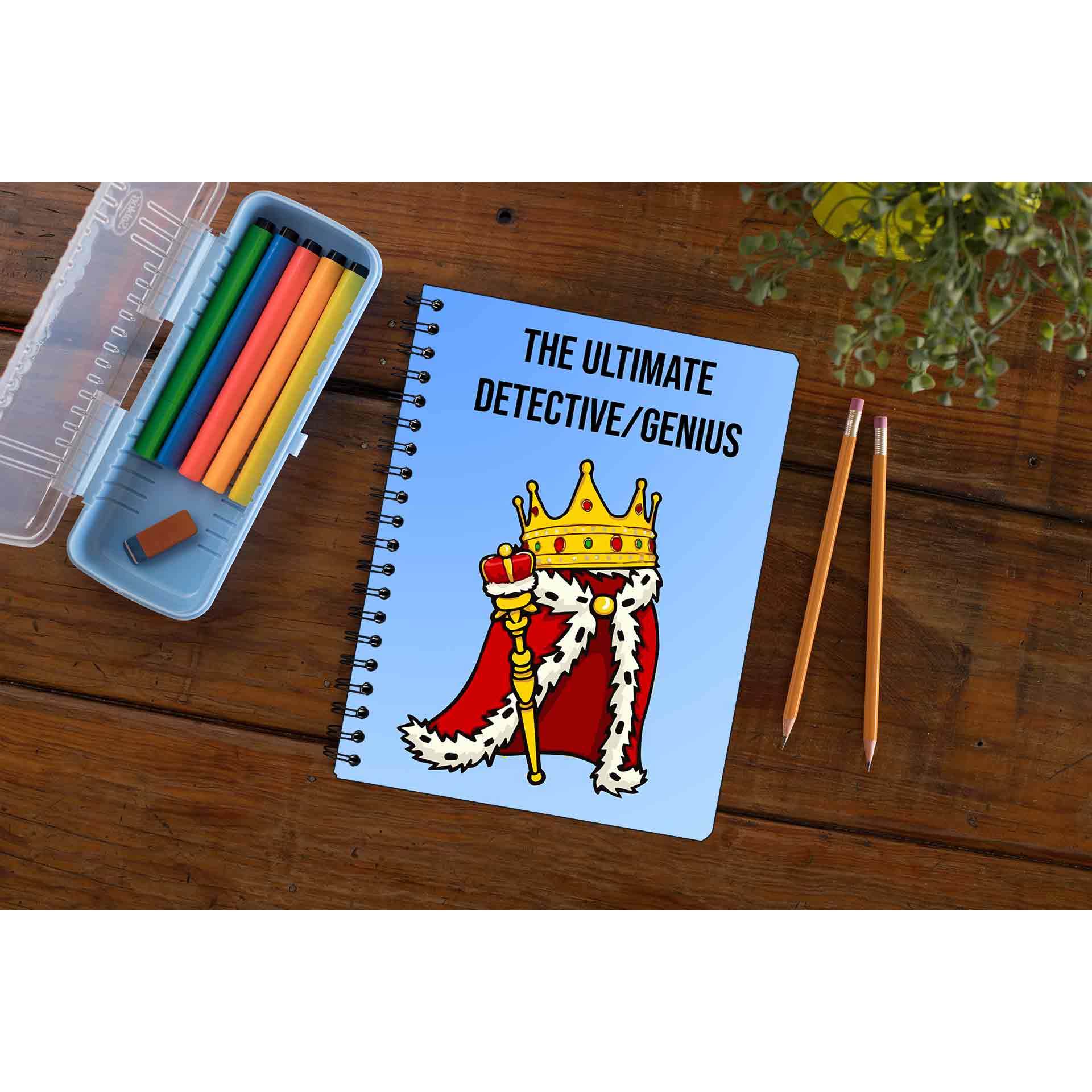 brooklyn nine-nine the ultimate genius notebook notepad diary buy online india the banyan tee tbt unruled detective jake peralta terry charles boyle gina linetti andy samberg merchandise clothing acceessories