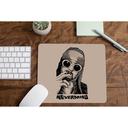 nirvana kurt never minds mousepad logitech large anime music band buy online india the banyan tee tbt men women girls boys unisex