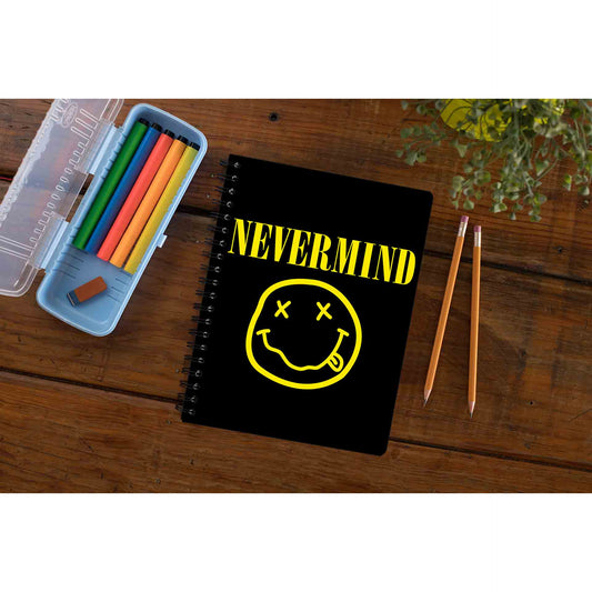 nirvana nevermind notebook notepad diary buy online india the banyan tee tbt unruled