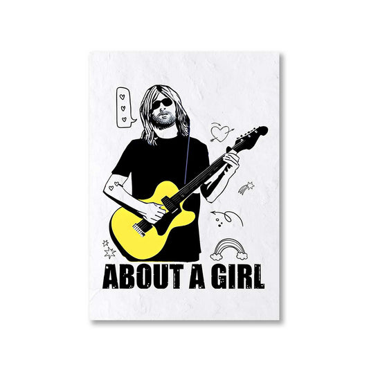 nirvana about a girl poster wall art buy online india the banyan tee tbt a4