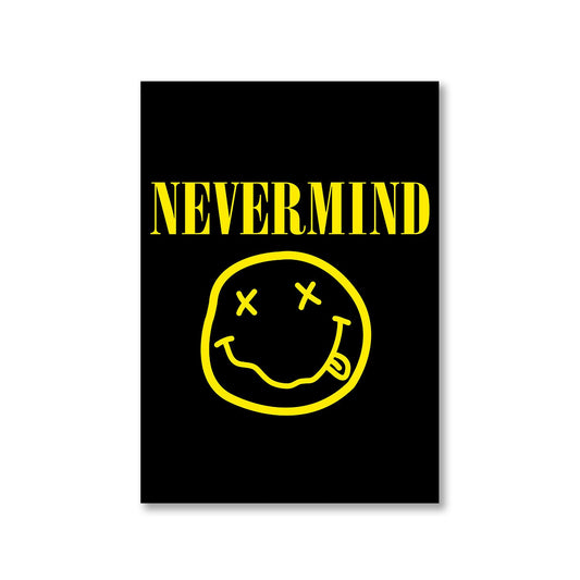 nirvana nevermind poster wall art buy online india the banyan tee tbt a4