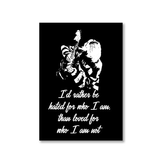 nirvana who i am poster wall art buy online india the banyan tee tbt a4
