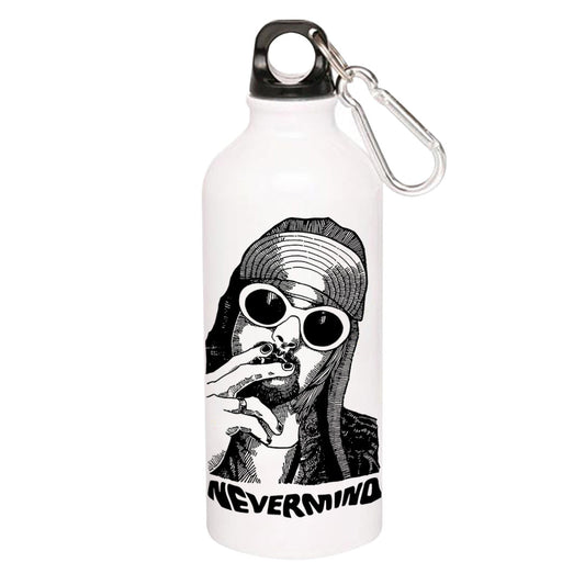 nirvana kurt never minds sipper steel water bottle flask gym shaker music band buy online india the banyan tee tbt men women girls boys unisex