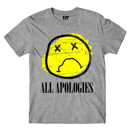 nirvana all apologies t-shirt music band buy online india the banyan tee tbt men women girls boys unisex gray